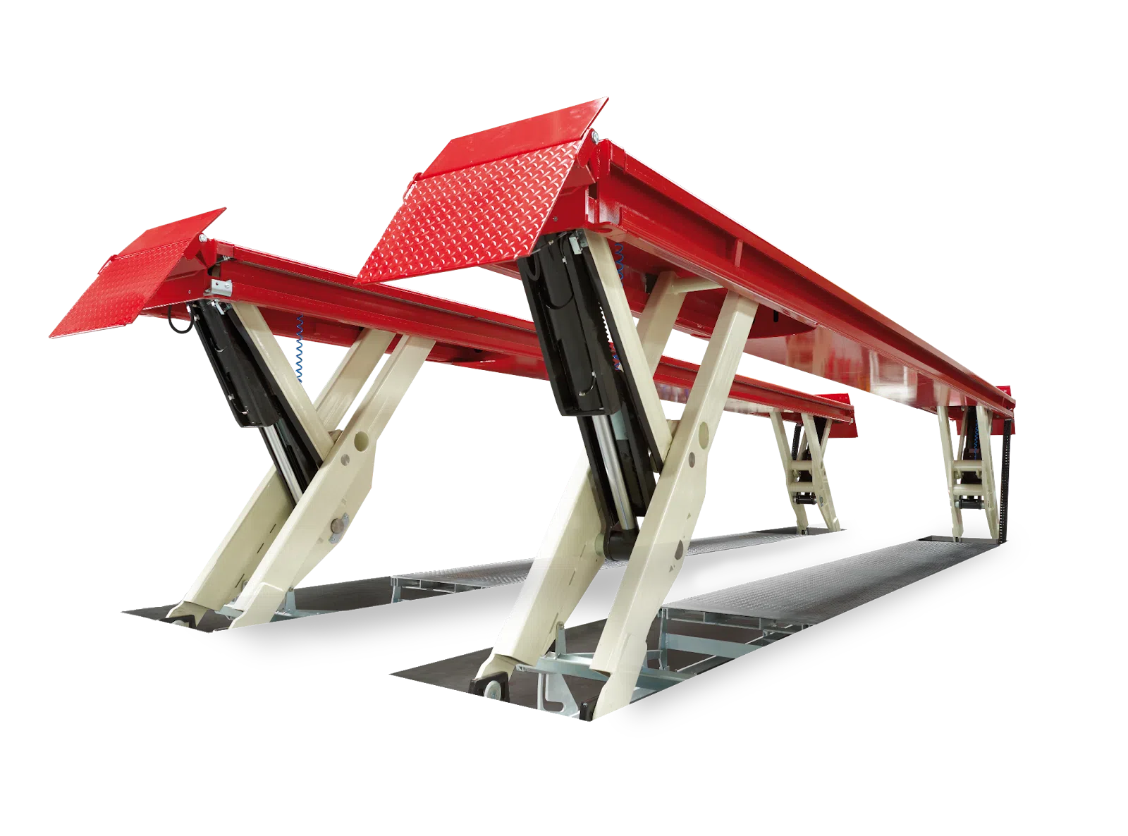 A Stertil-Koni SKYLIFT with its y-axis arms extended